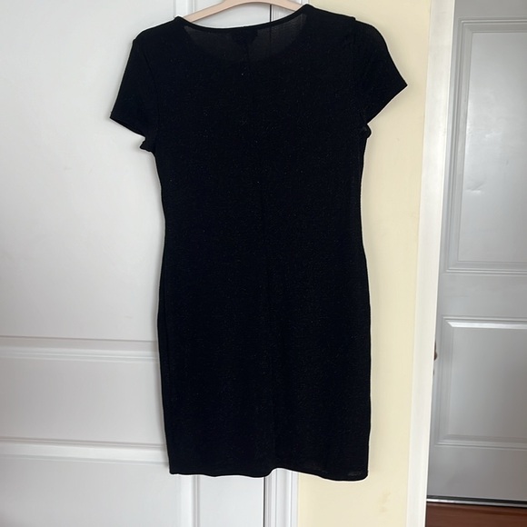 Black Large Cocktail Dress by Bebe perfect condition - Picture 5 of 5